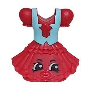Shopkins Judy Pink Blue Jumper Dress McDonald's Happy Meal 2015 Toy